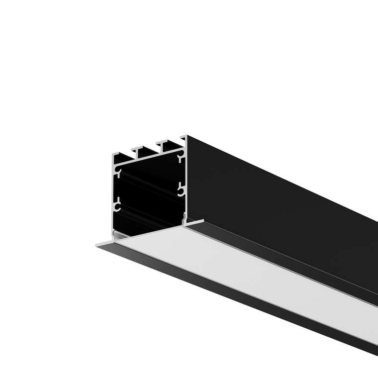 Профиль Led Strip 632012 Встраиваемый с накладным фланцем профиль Алюминиевый профиль