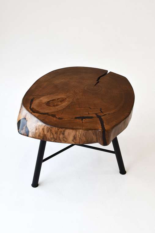 Журнальный стол Wood коричневого цвета