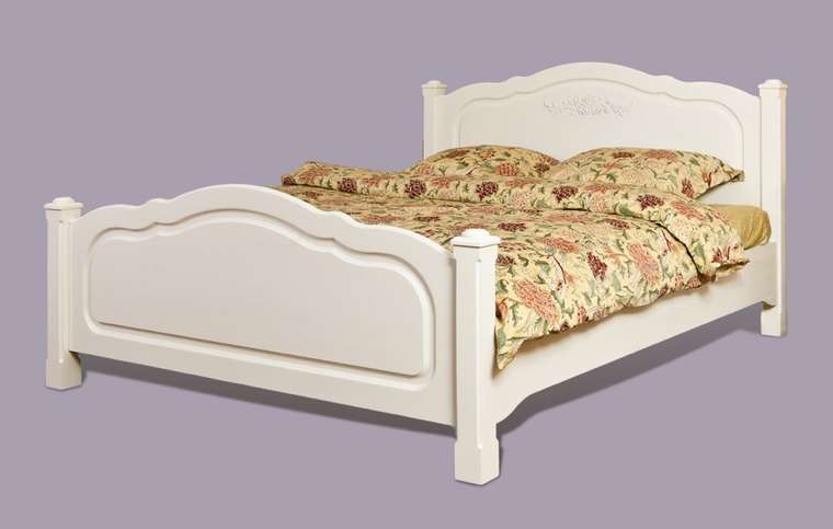 Кровать "Belle Fleur Blanc" 160x200 