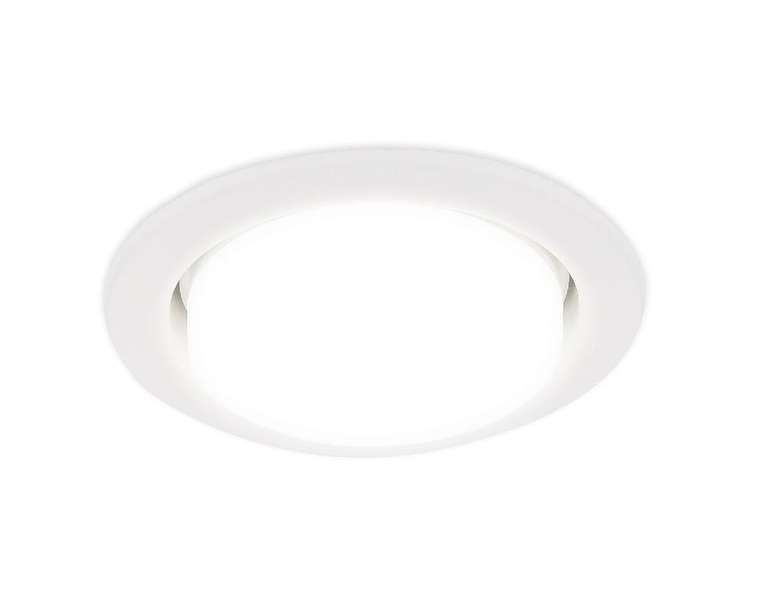 Встраиваемый светильник GX53 SPOT G101 W (металл, цвет белый)