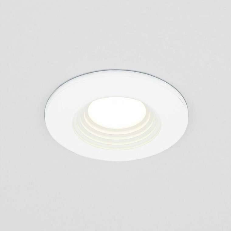 Алюминиевый точечный светильник  белого цвета
