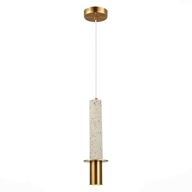 Подвесной светильник Varese бело-золотого цвета