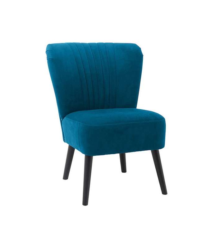 Кресло Barbara синего цвета