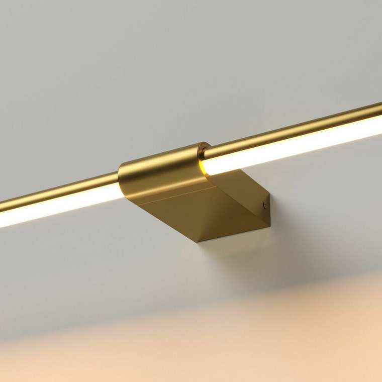 Светильник настенный светодиодный Luar латунь 3000K 40153/LED