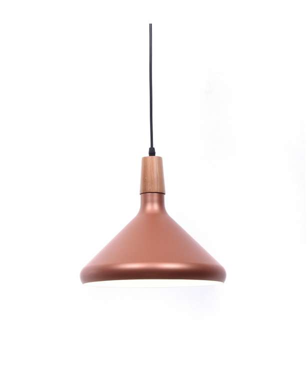 Подвесной светильник Bafido цвета розовое золото