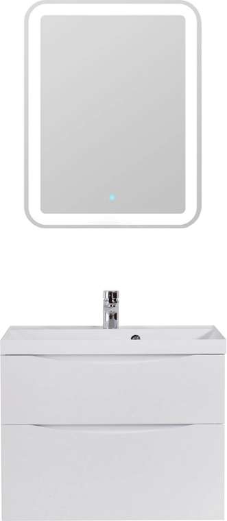 Тумба с раковиной Marino белого цвета