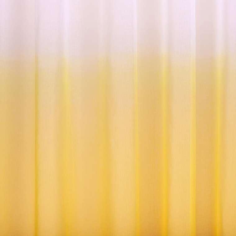 Тюль Narassvete 250х260 бело-желтого цвета