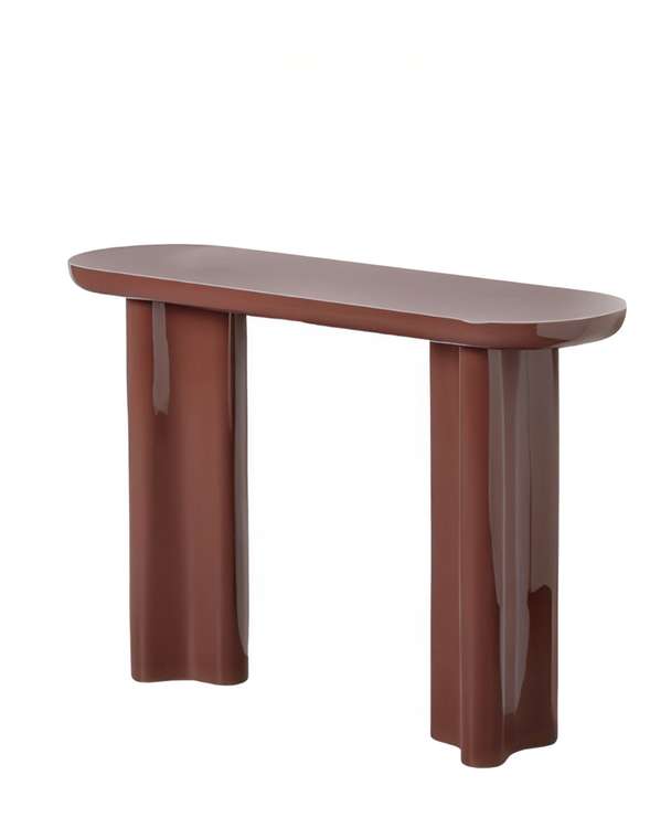 Консоль Салли темно-красного цвета