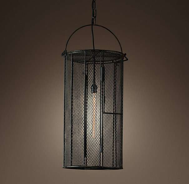 Потолочная лампа Indian dye basket black