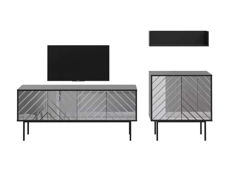 Композиция Boho 4 с зеркальным фасадом