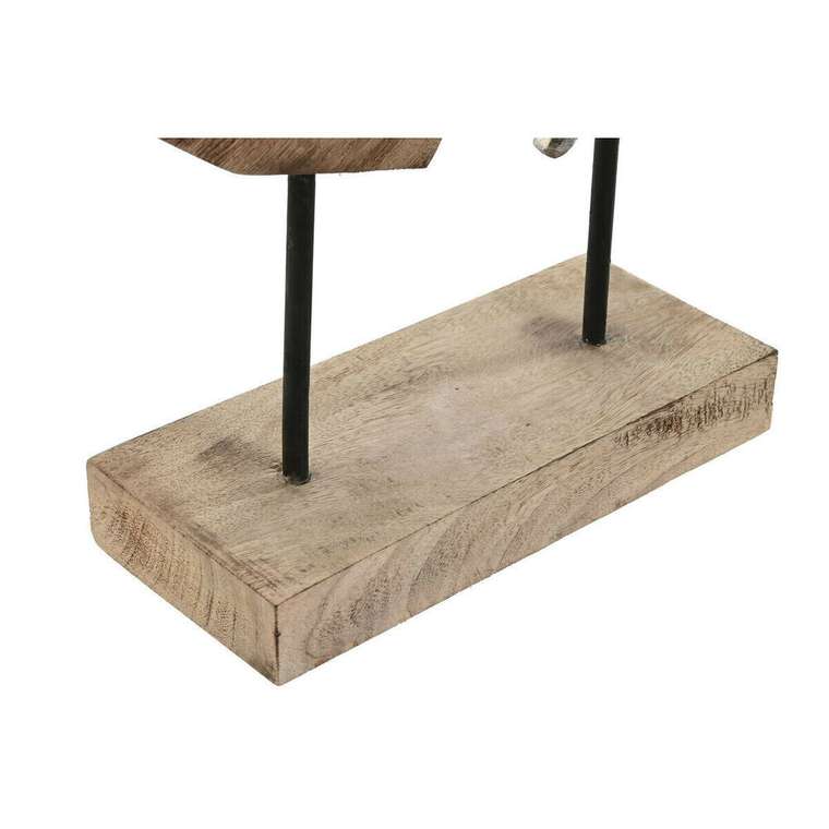 Декоративная фигура Коричневый Серебристый 35 x 9 x 52 cm