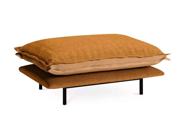 Пуф Barcelona оранжевого цвета