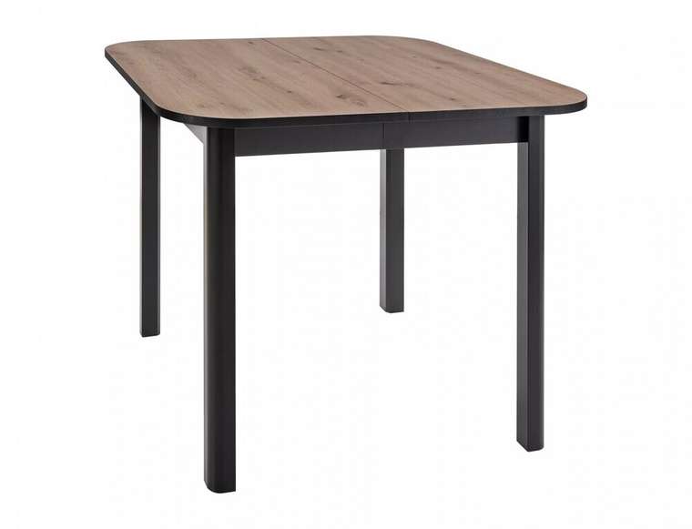 Раздвижной обеденный стол Dante  II 90 бежево-черногоцвета