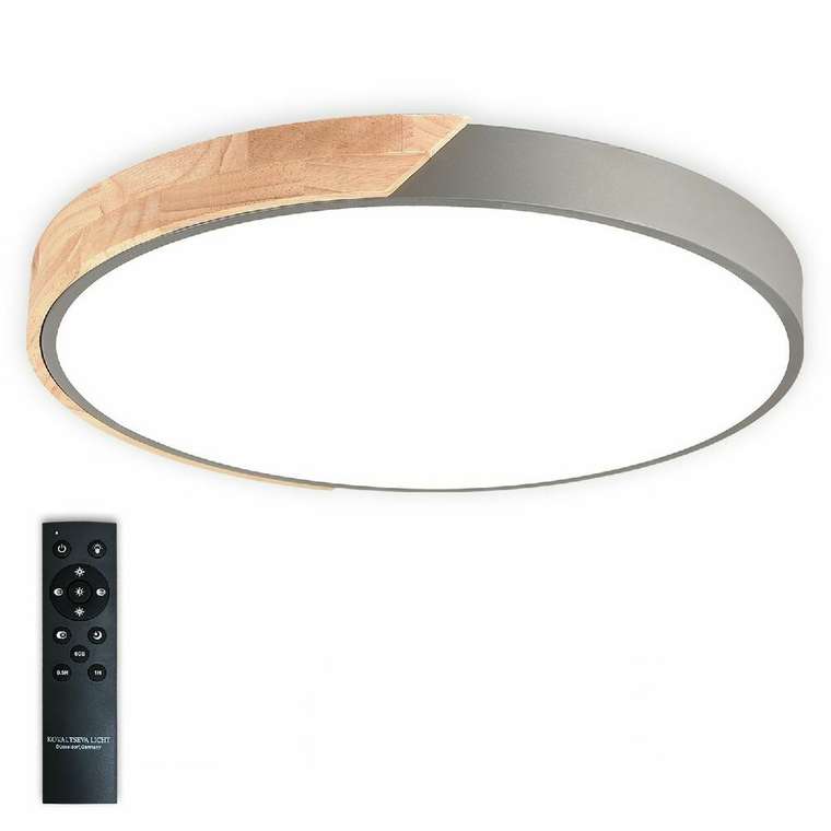 Потолочный светильник Scandinavian LED LAMPS 81184 (пластик, цвет белый)