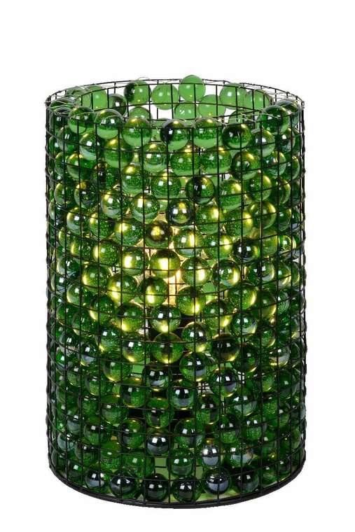 Настольная лампа Extravaganza Marbelous 78597/01/33 (стекло, цвет зеленый)
