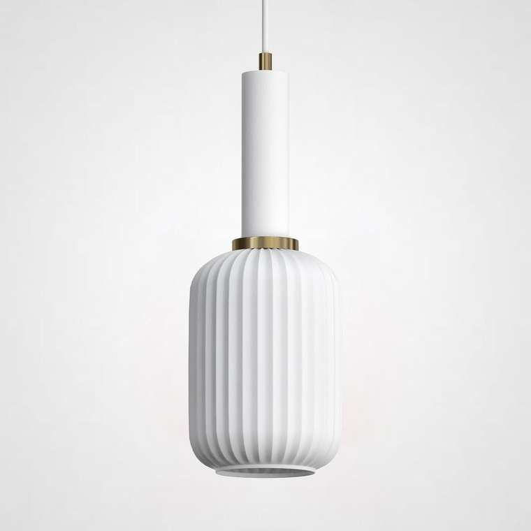 Подвесной светильник Ferm Living chinese lantern A белого цвета