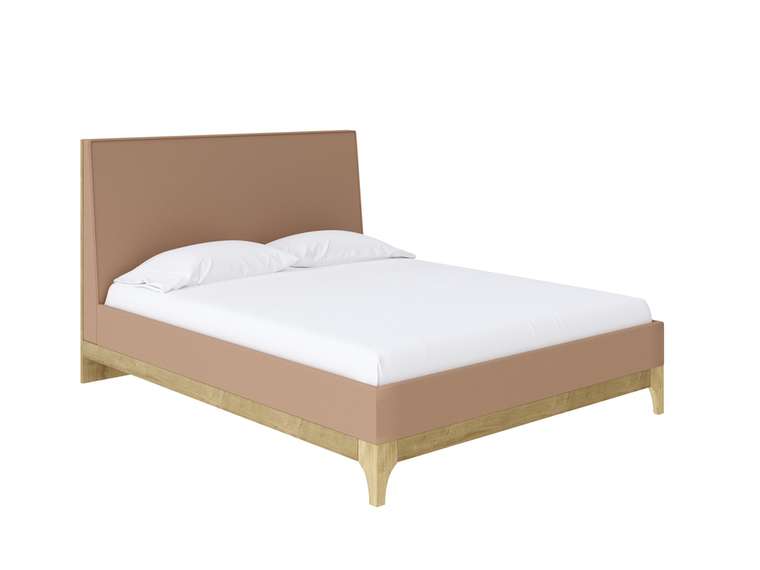 Кровать Odda 160х200 коричневого цвета