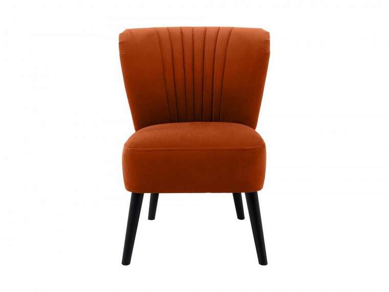 Кресло Barbara терракотового цвета
