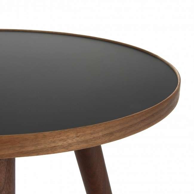 Кофейный столик "Sputnik" с круглой столешницей из меламина 