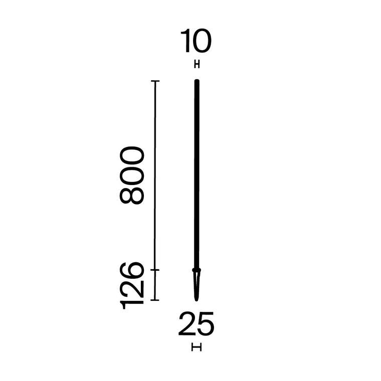 Ландшафтный светильник Outdoor O441FL-L1GF3K1 Spear Outdoor