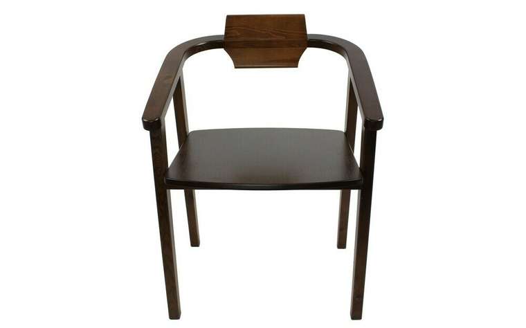 Стул-кресло Дублин коричневого цвета