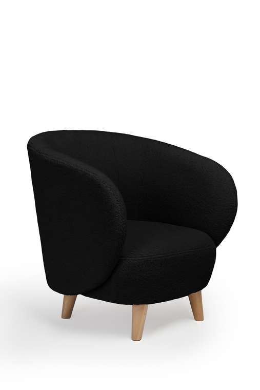 Кресло Мод черного цвета