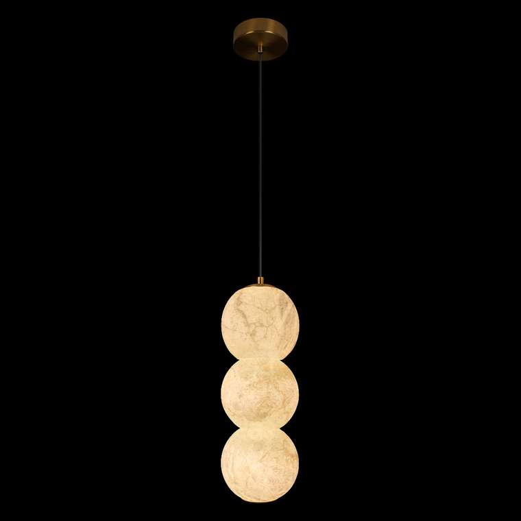 Подвесной светильник Beads 10530/3P (мрамор, цвет бежевый)