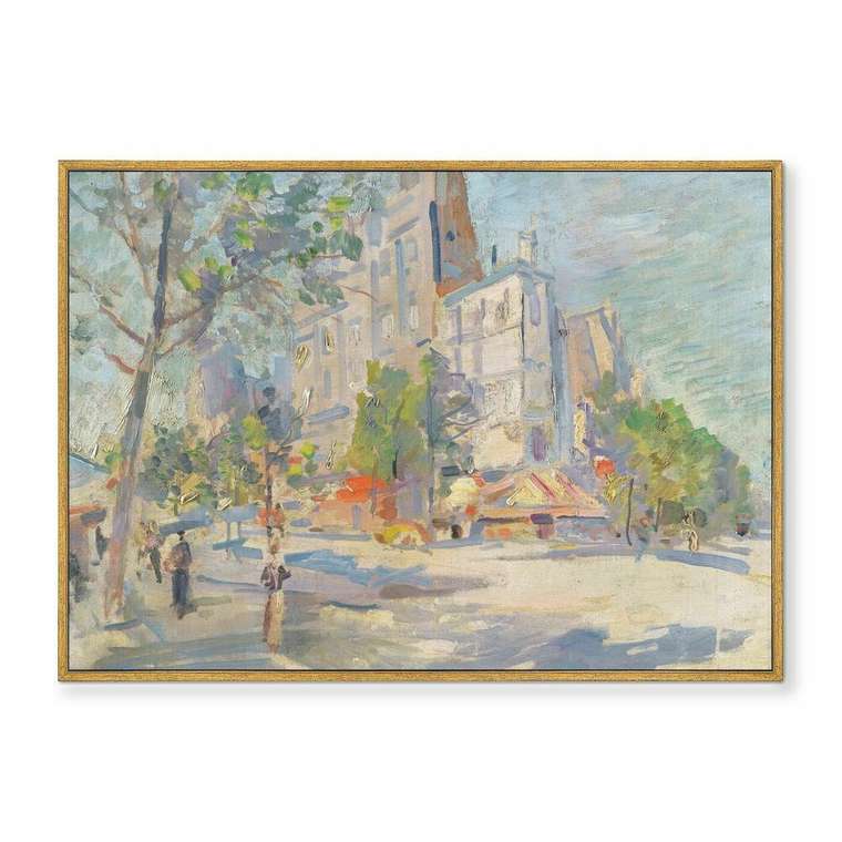 Репродукция картины на холсте Paris In Spring, 1934г.