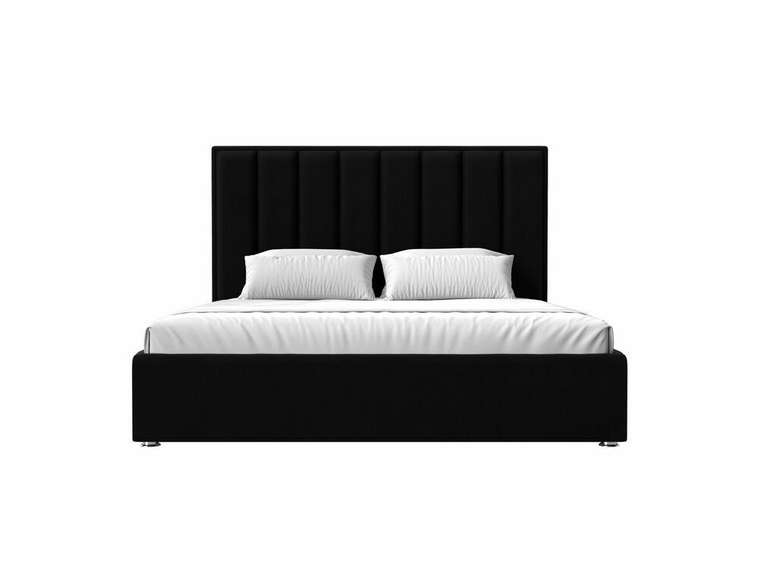 Кровать Афродита 160х200 с подъемным механизмом черного цвета