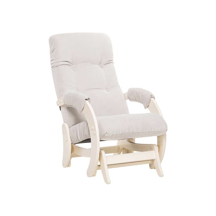 Кресло-глайдер Модель 68 с обивкой серого цвета