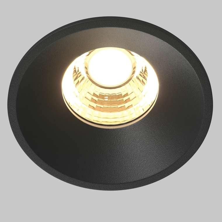 Встраиваемый светильник Technical DL058-7W2.7K-B Round Downlight