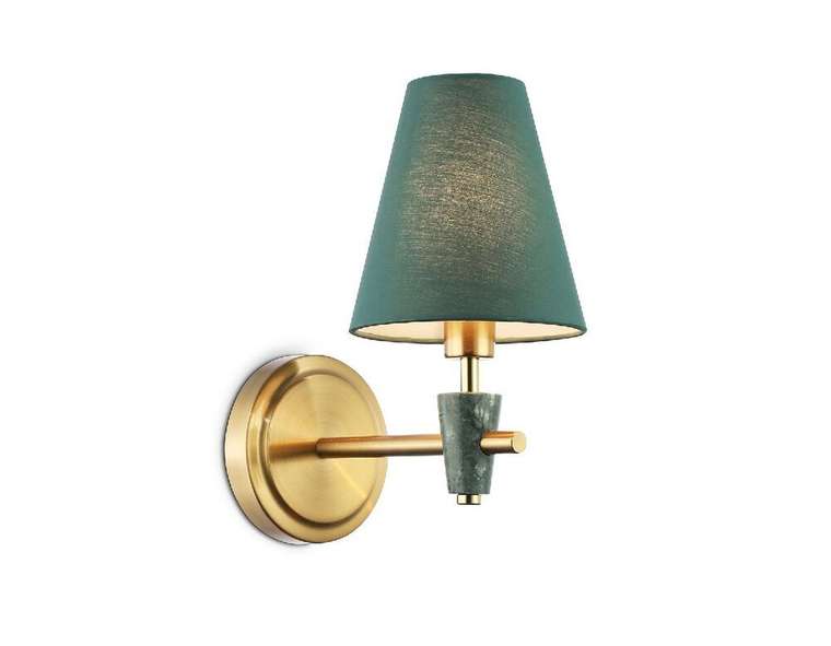 Бра Heigh Light LH75055 (ткань, цвет зеленый)