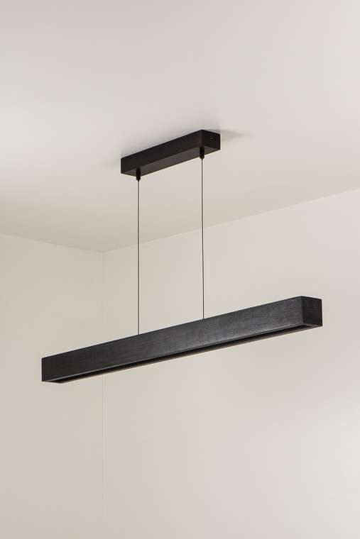 Подвесной светильник Simplex Черный шпон+ Алиса