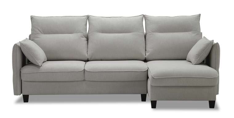 Угловой диван-кровать Палермо серого цвета