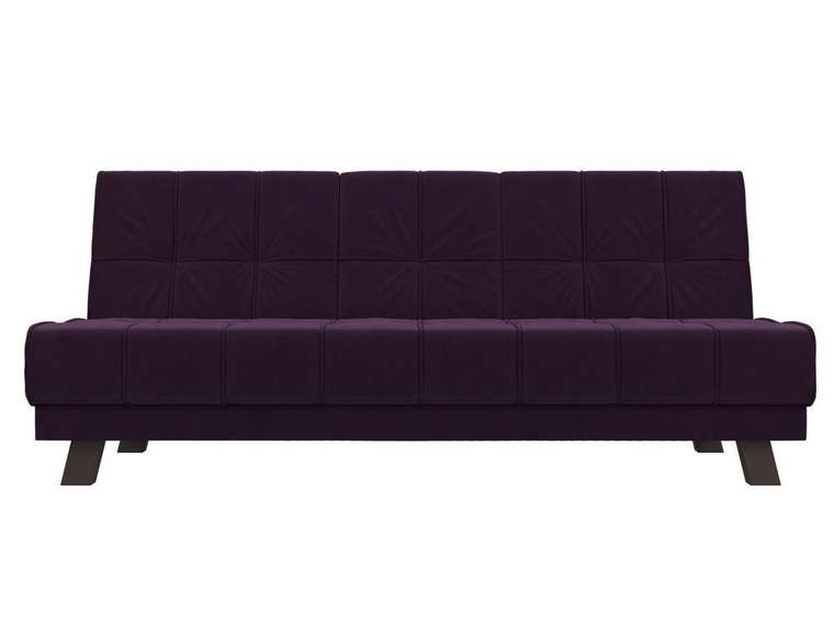 Прямой диван-кровать Винсент фиолетового цвета