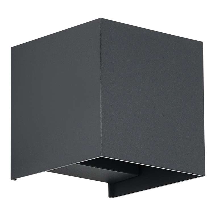 Светильник уличный настенный ST-Luce серый/серый LED 1*10W 2700K BRIK