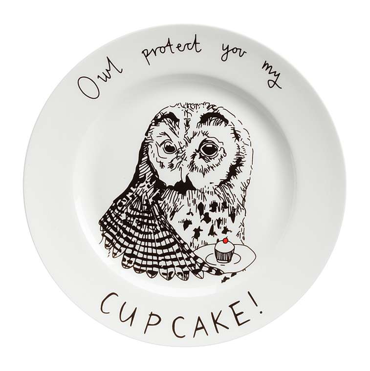 Тарелка Owl protect You My Cup Cake