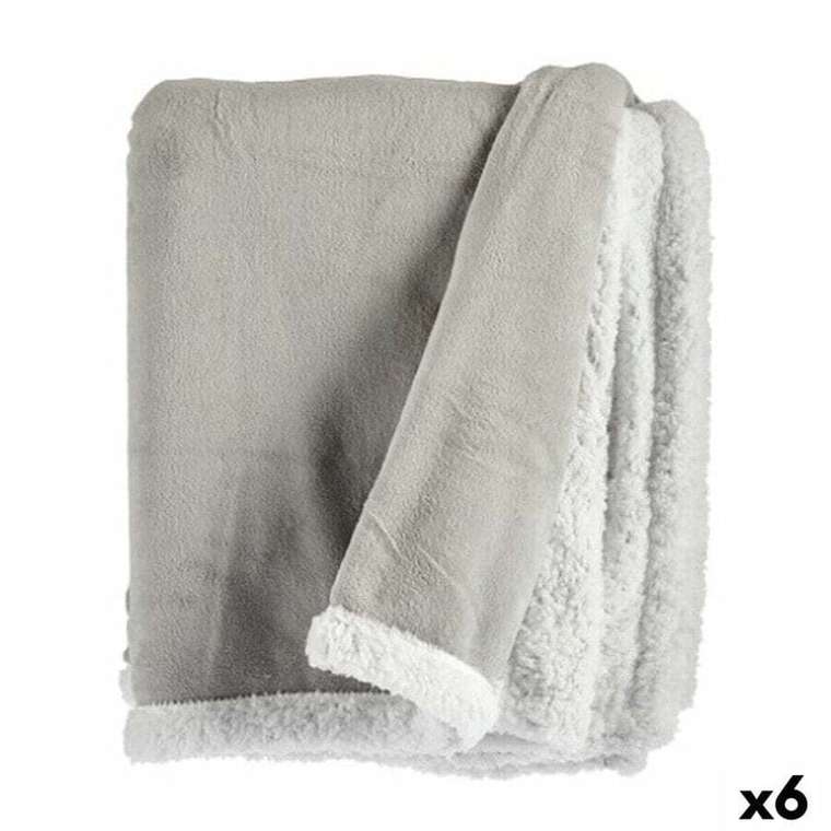 Одеяло Белый Светло-серый 130 x 1 x 170 см (6 штук)