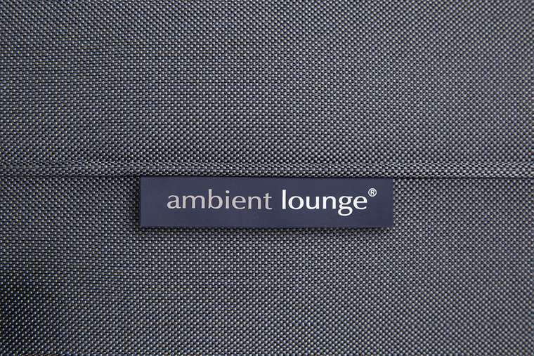Лаунж шезлонг для улицы Ambient Lounge Studio Lounger - Supernova (черный)