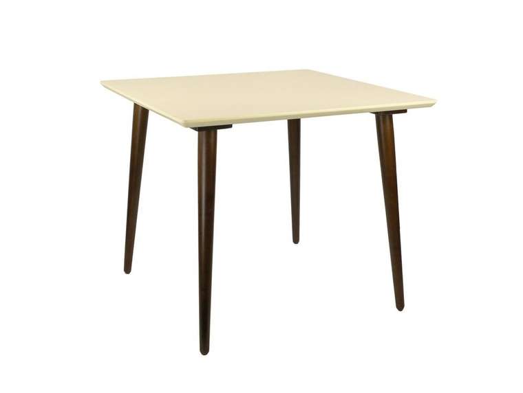 Стол обеденный Монте М бежево-коричневого цвета