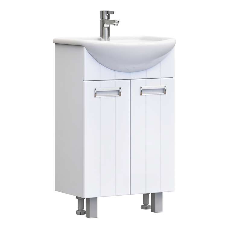 Тумба под раковину Диана 50 белого цвета