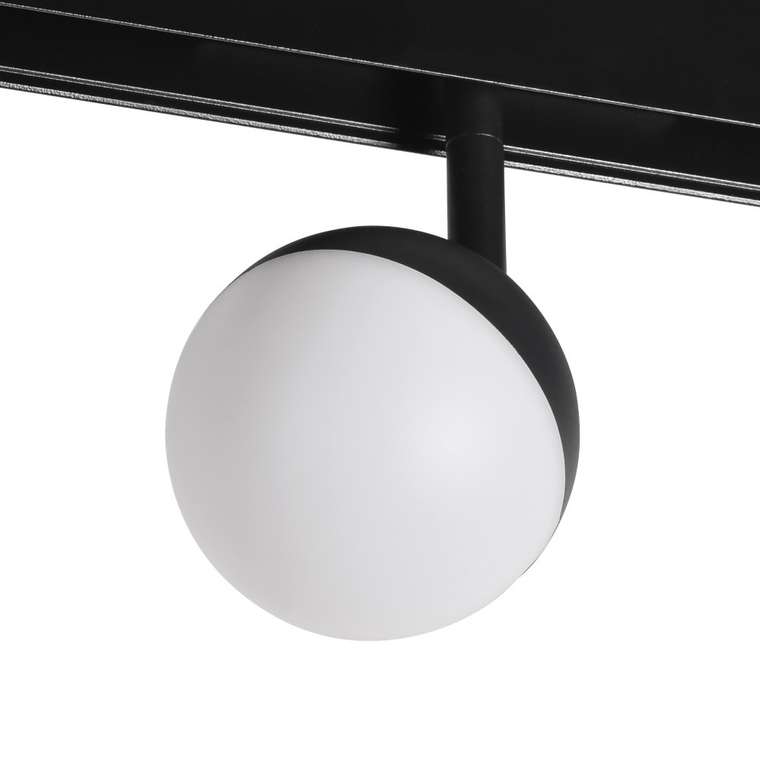 Трековый светодиодный светильник магнитный Wolta WMLY-7W/04B 7Вт 3000К 48В IP40 черный