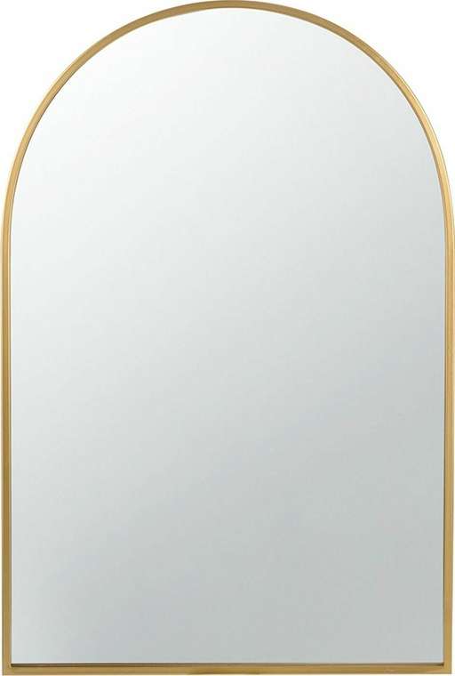 Настенное зеркало 61х92 в раме золотого цвета