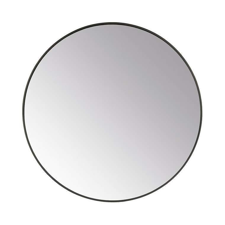 Зеркало настенное Орбита М черного цвета