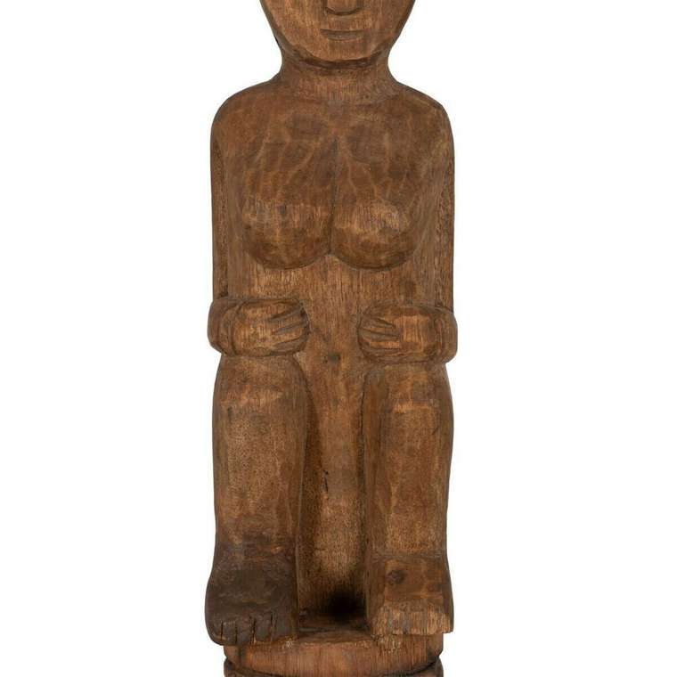 Декоративная фигура Натуральный Африканец 14 x 14 x 88,5 cm