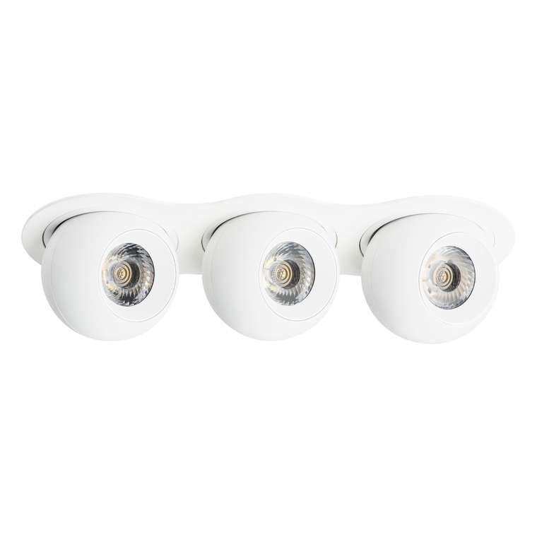 Светильник INTERO LED 9W*3 850LM*3 24G БЕЛЫЙ 3000K (217636+217062+217062+217062)