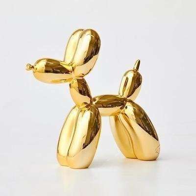 Статуэтка Balloon Dog H10 желтого цвета