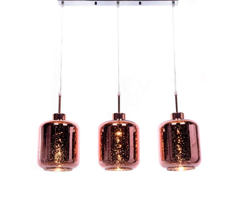 Подвесной светильник Alacosmo цвета розовое золото