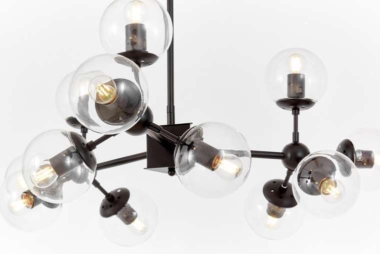 Подвесной светильник Lumina Deco Zodiak LDP 160-12 BK+PR