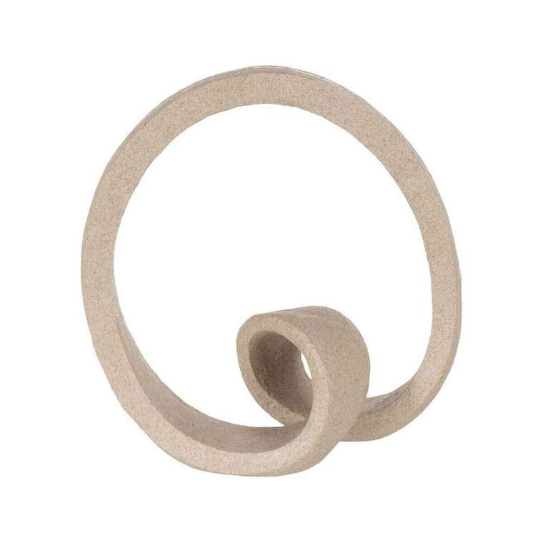 Декоративная фигура Бежевый Абстракция 27,5 x 14,5 x 29